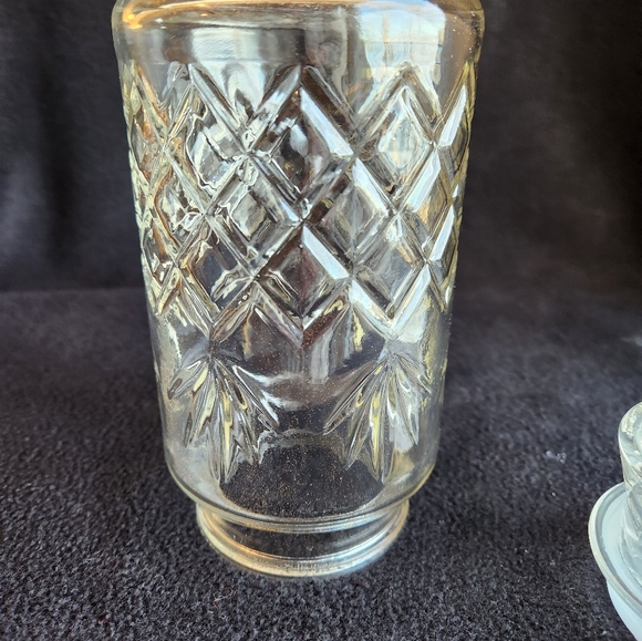 Vintage Planters Jar Mr. Peanut Advertise Glass Top Hat Canister Container - Picture 6 of 7